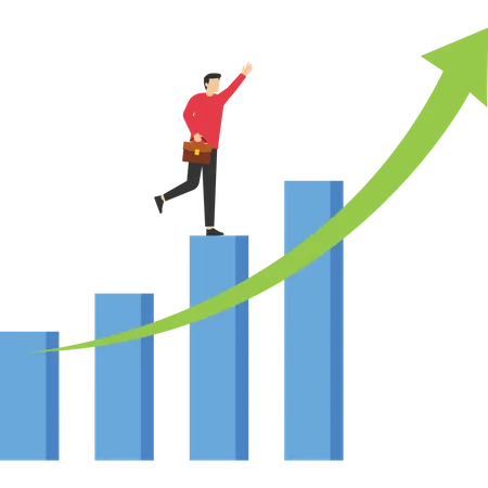 Croissance des entreprises  Illustration