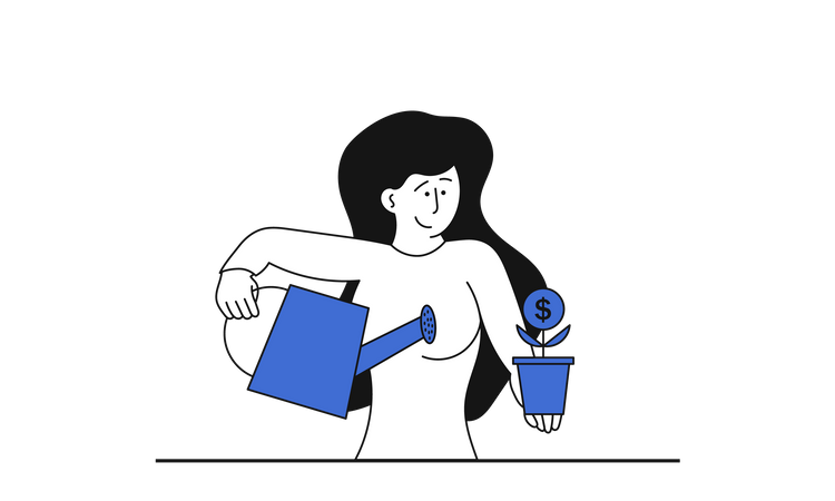 Croissance des entreprises  Illustration