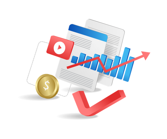 Croissance des investissements des entreprises  Illustration