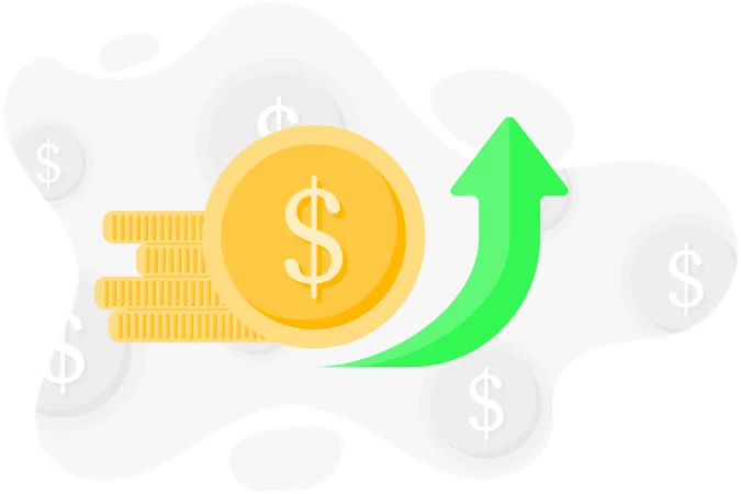 Croissance des revenus  Illustration