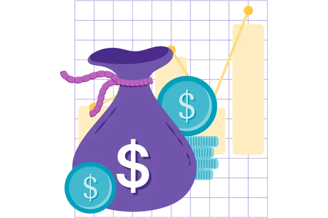 Croissance des revenus  Illustration