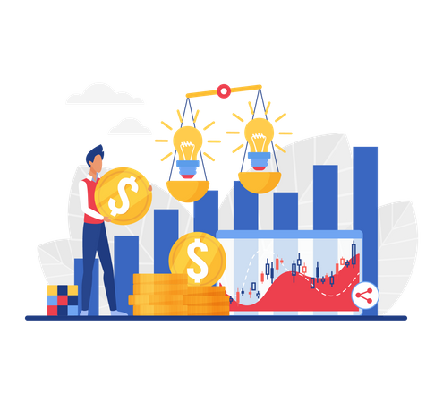 Croissance des revenus  Illustration