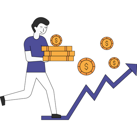 Croissance financière  Illustration