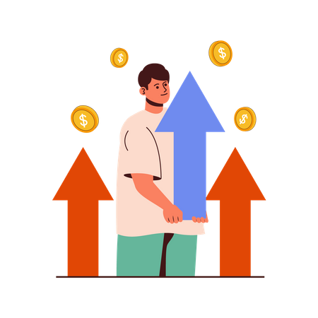 Croissance financière  Illustration