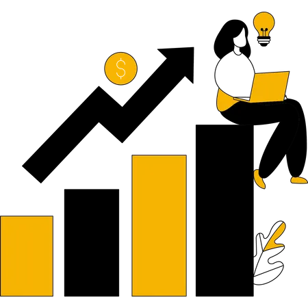 Croissance financière  Illustration