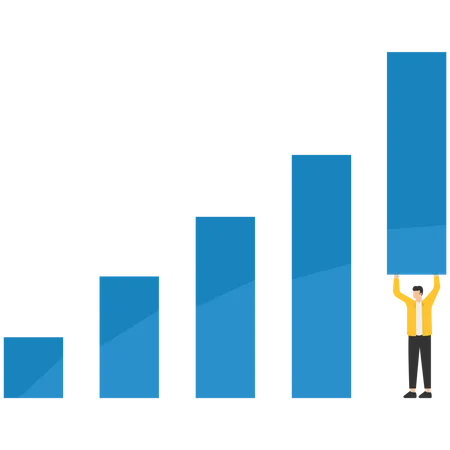 Croissance financière  Illustration