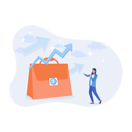 Croissance financière  Illustration