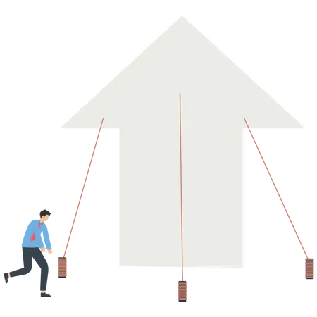 Croissance stable  Illustration