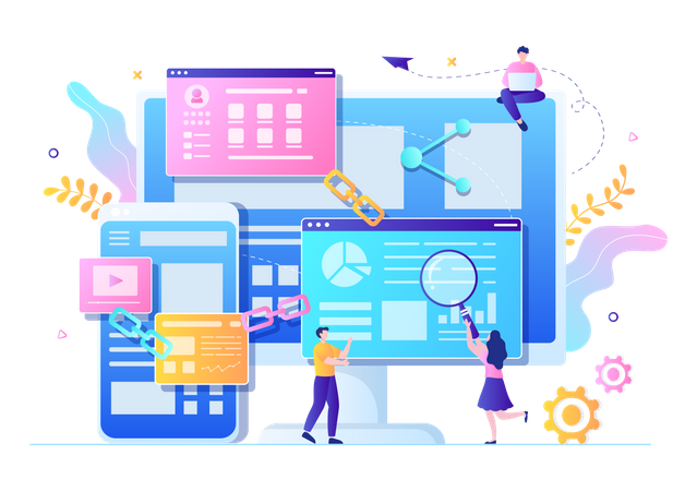 Cross Chain sharing platform  Illustration