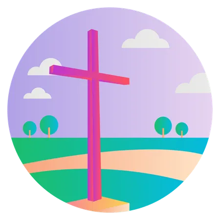 Cross  Illustration