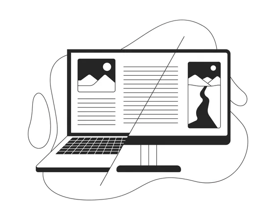 Cross-platform compatibility  Illustration