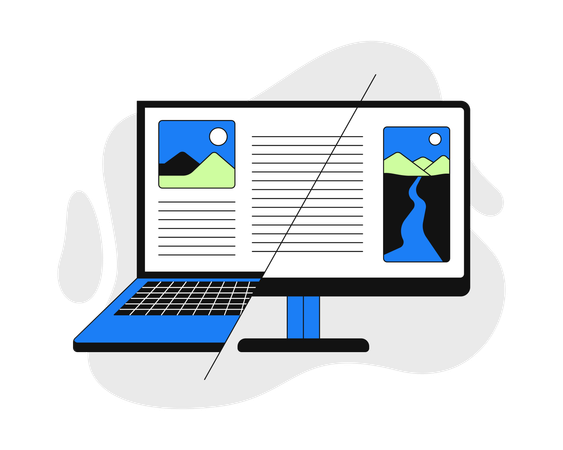 Cross-platform compatibility  Illustration