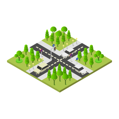 Crossroads  Illustration