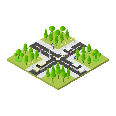 Crossroads  Illustration