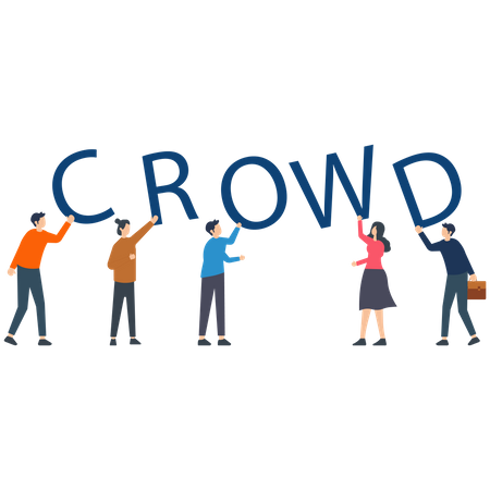 Crowd  Illustration