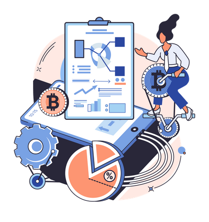 Crypto analysis  Illustration