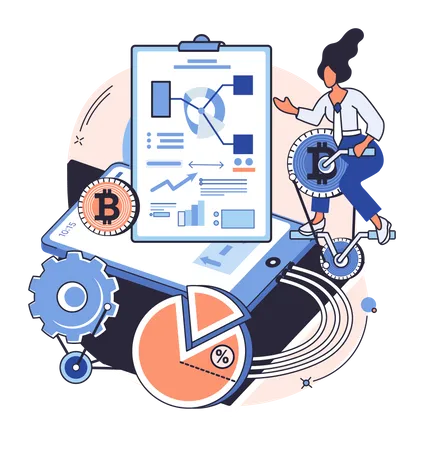 Crypto analysis  Illustration