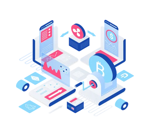 Crypto analysis  Illustration