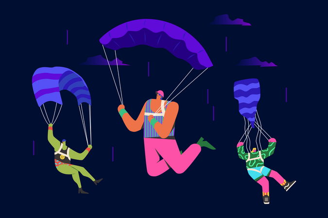Crypto Drop  일러스트레이션