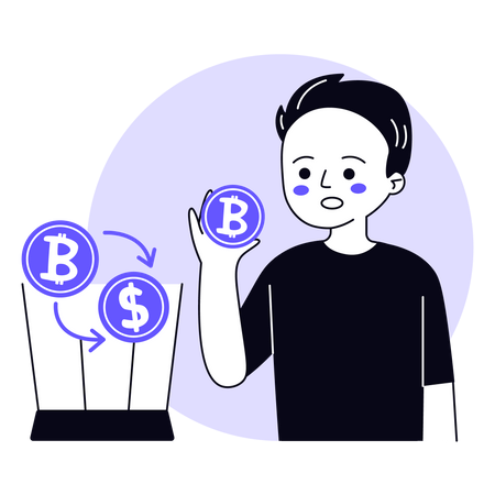 Crypto Exchange  일러스트레이션