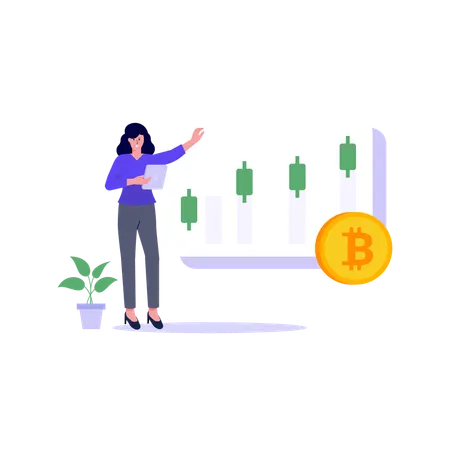 Analyse de crypto-monnaie  Illustration