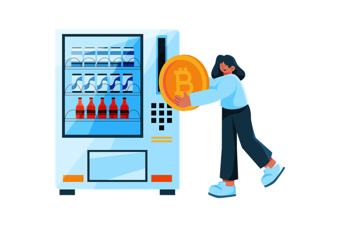 Crypto Payment System  Illustration