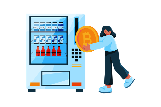 Crypto Payment System  Illustration