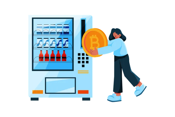 Crypto Payment System  Illustration