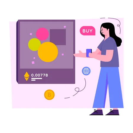 Crypto Presentation  Illustration