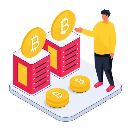 Crypto Server  Illustration