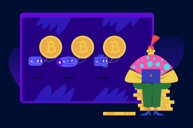 Crypto Trading Bot  Illustration