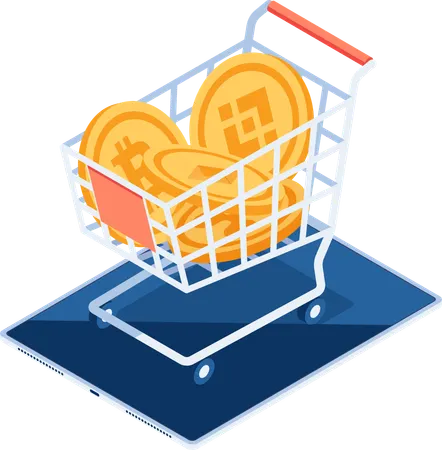 Cryptocurrency Exchange Platform  Illustration