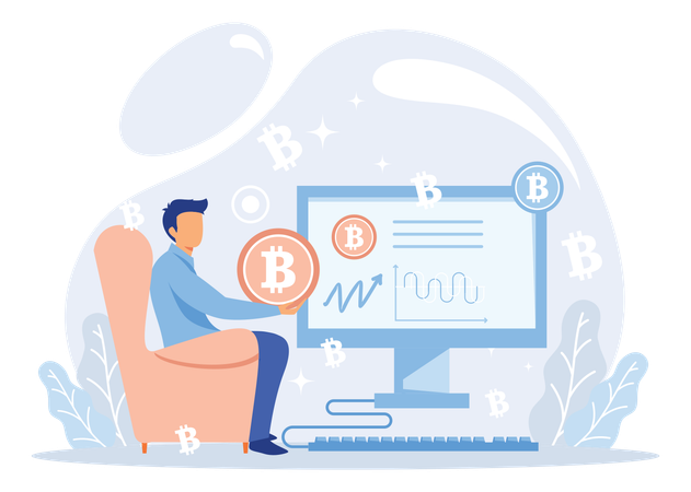 Cryptocurrency  Illustration