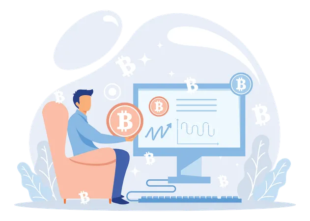 Cryptocurrency  Illustration