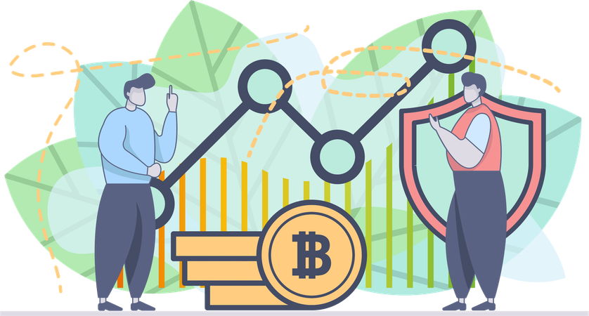 Cryptocurrency  Illustration