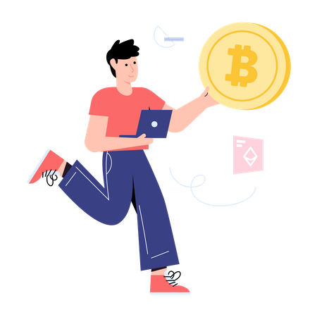 Cryptocurrency  Illustration