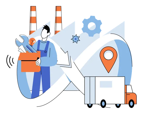 Cryptocurrency is heartbeat virtual economy pulsating in veins industry 4.0  Illustration