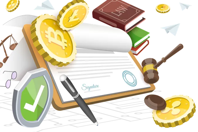 Cryptocurrency Regulation  Illustration