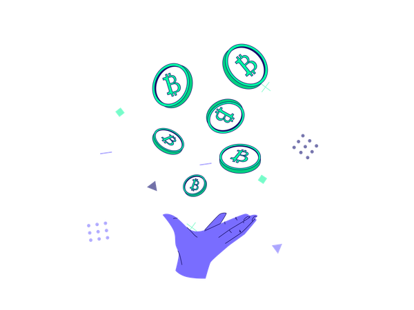 Cryptocurrency support  Illustration