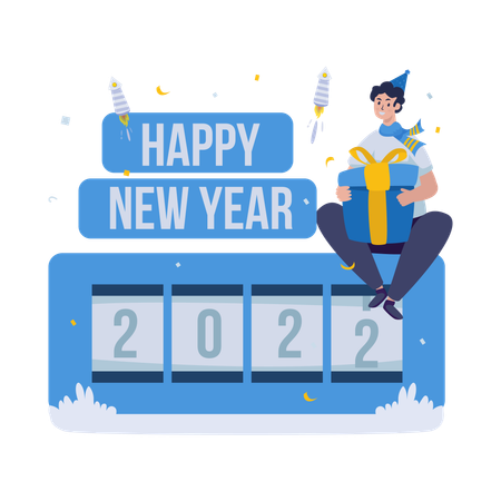 Cuenta atrás para 2022  Ilustración