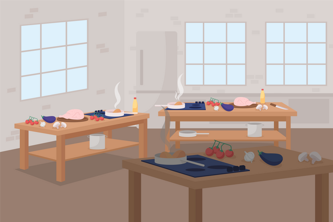 Culinary class  Illustration