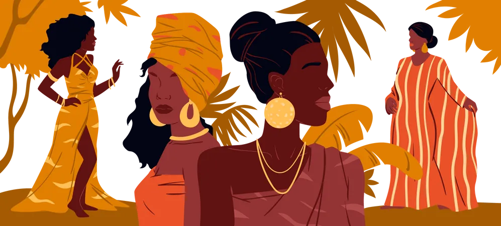 Cultura Africana  Ilustração