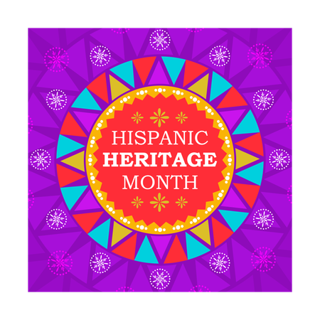 Cultural Heritage Month text inside circle  Illustration