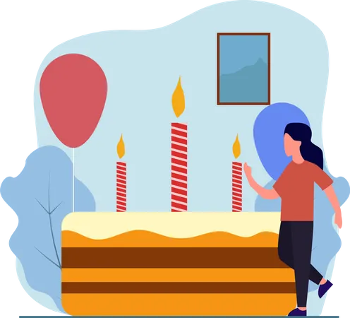 Cumpleaños  Ilustración