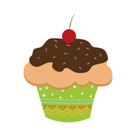 Cupcake  Illustration