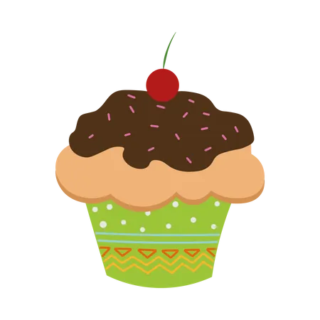 Cupcake  Illustration