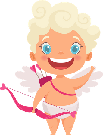 Cupid baby  Illustration