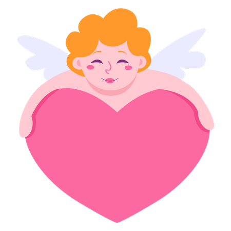 Cupid for valentine day Illustration
