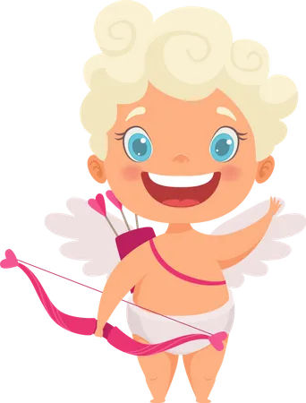 Cupido bebê  Ilustração