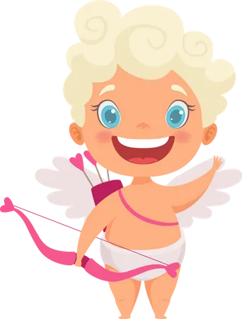 Bébé Cupidon  Illustration